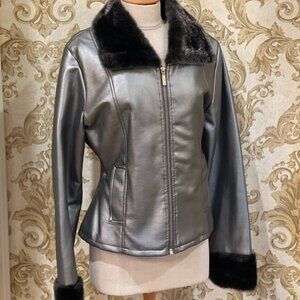 Vintage Moda BB Dakota Metallic Fur Jacket